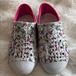 Skechers Foamies Guzman Steps Unicorn Print Shoes